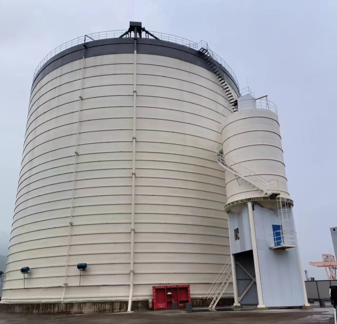 岳池10万吨水泥钢板库